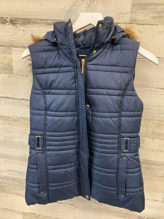 Vest Puffer & Quilted By Weatherproof In Blue, Size: S