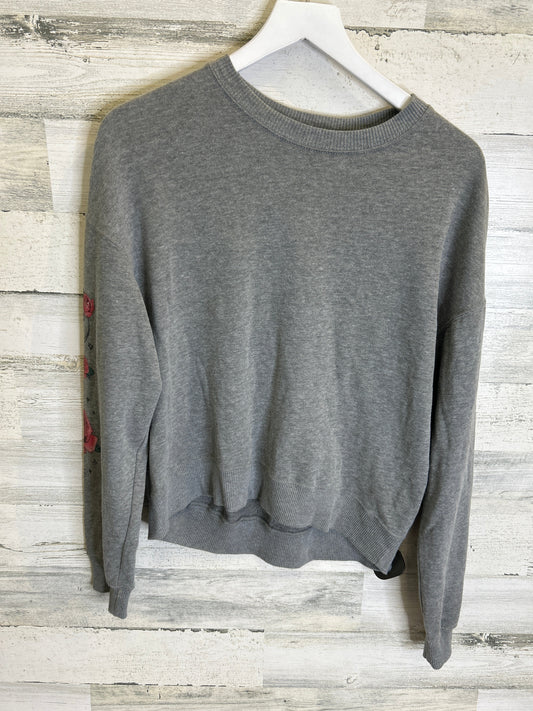 Top Long Sleeve By Hollister In Grey, Size: S