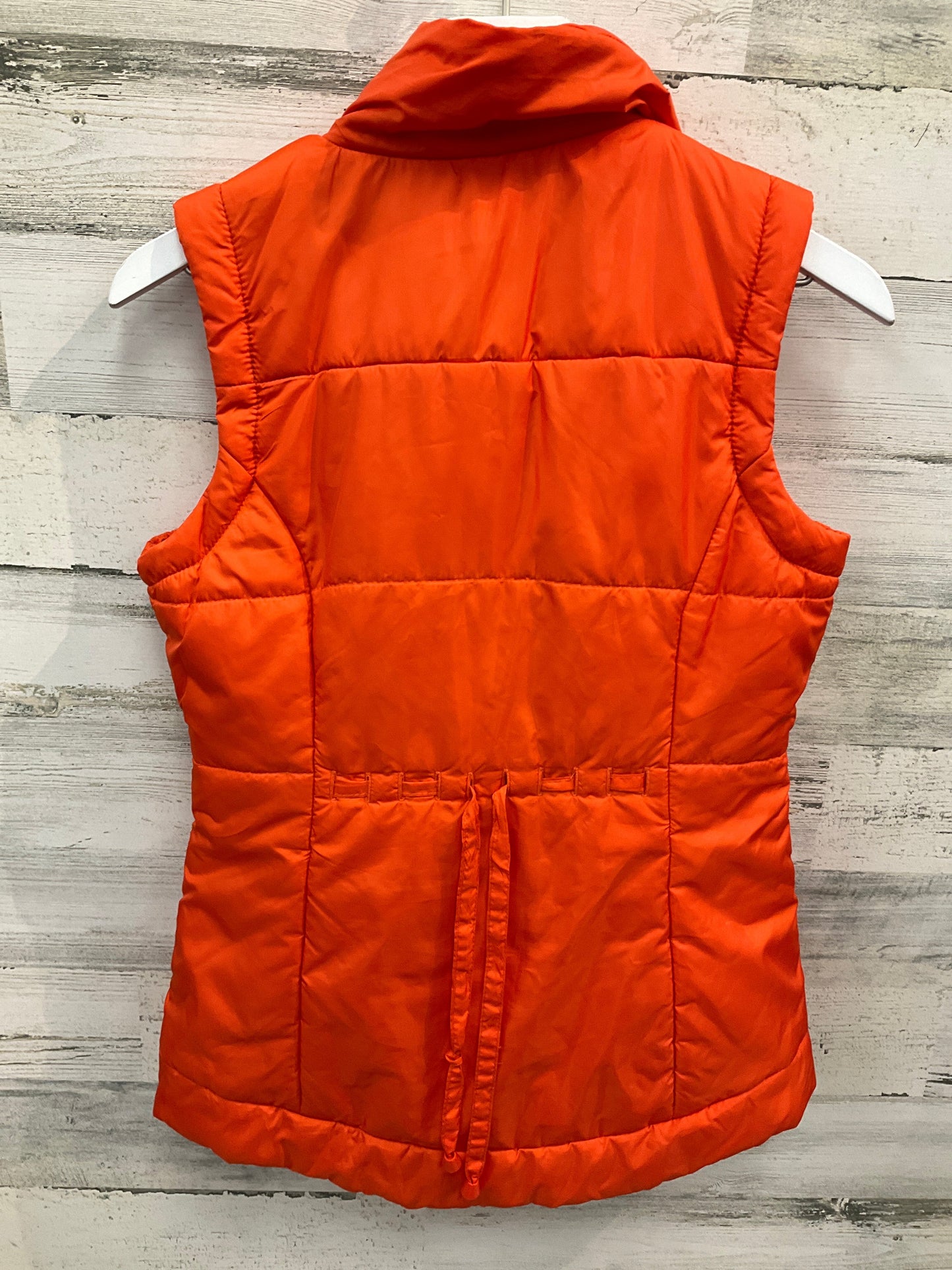 Vest Puffer & Quilted By New York And Co In Orange, Size: Xs