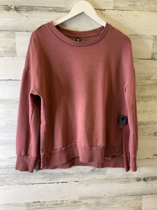 Sweatshirt Crewneck By 90 Degrees By Reflex In Pink, Size: L