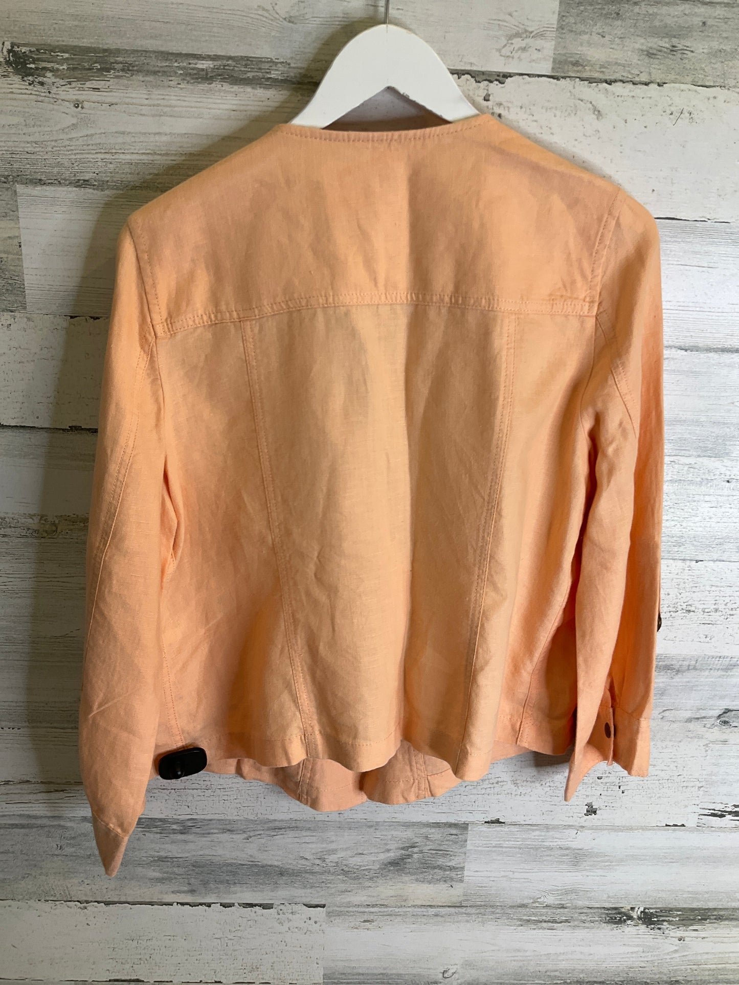 Jacket Other By Chicos In Orange, Size: M