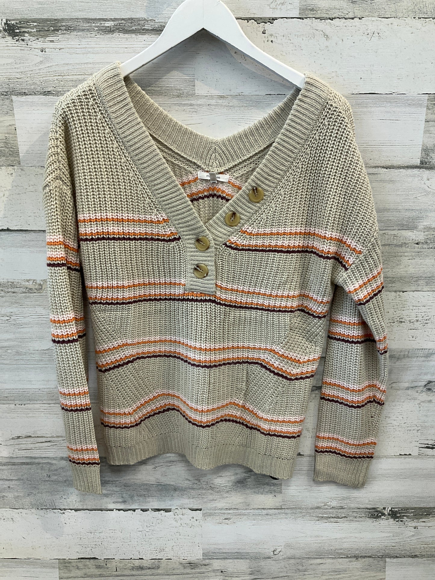 Sweater By Maurices In Beige, Size: M