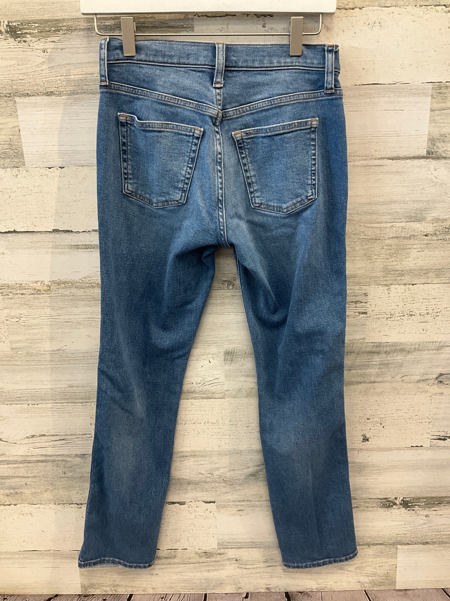 Jeans Straight By Vintage In Blue Denim, Size: 2