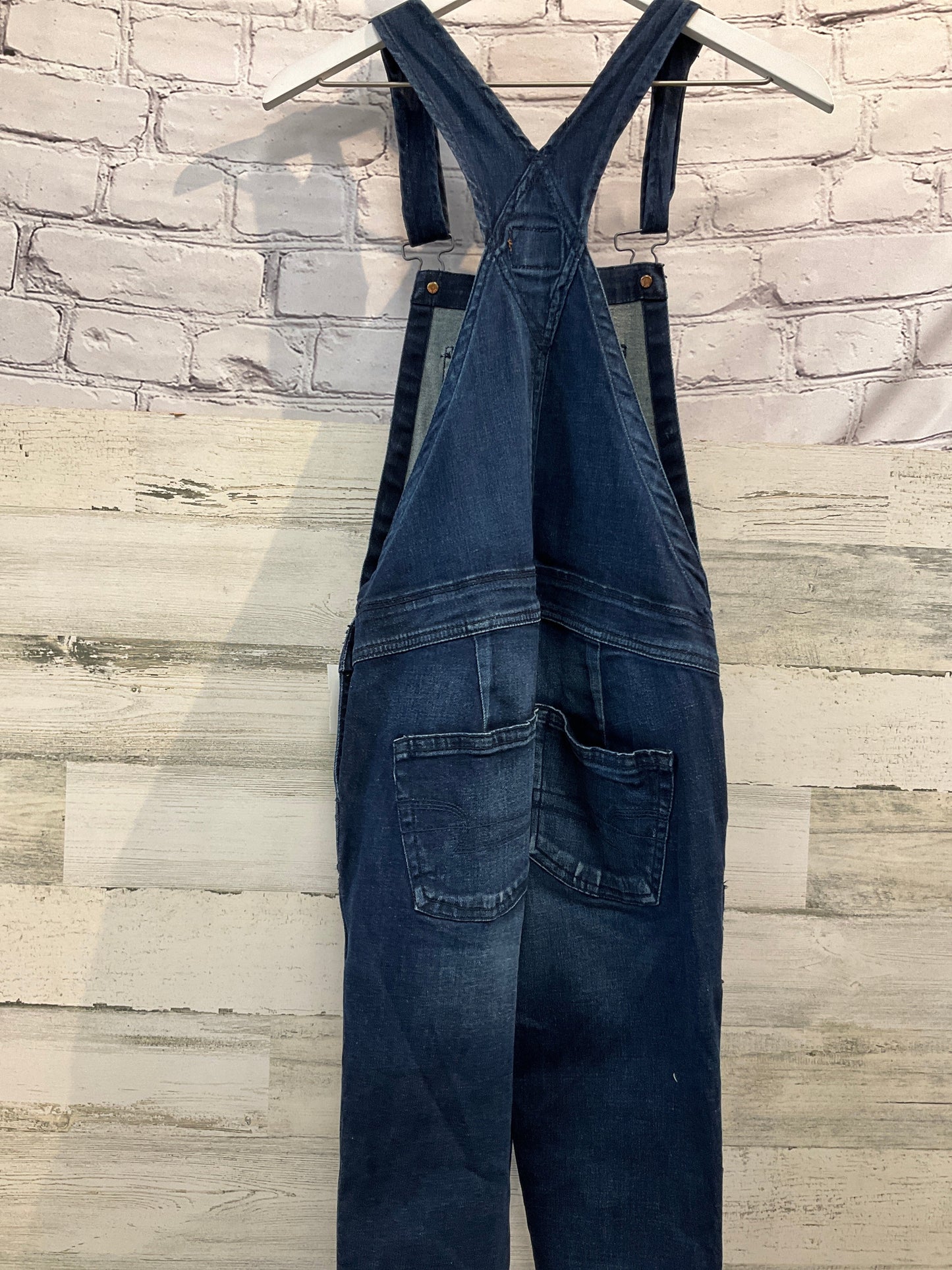 Overalls By American Eagle In Blue Denim, Size: Xs