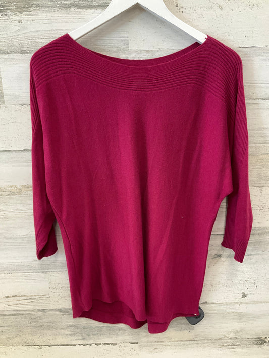 Sweater By Chicos In Red, Size: S