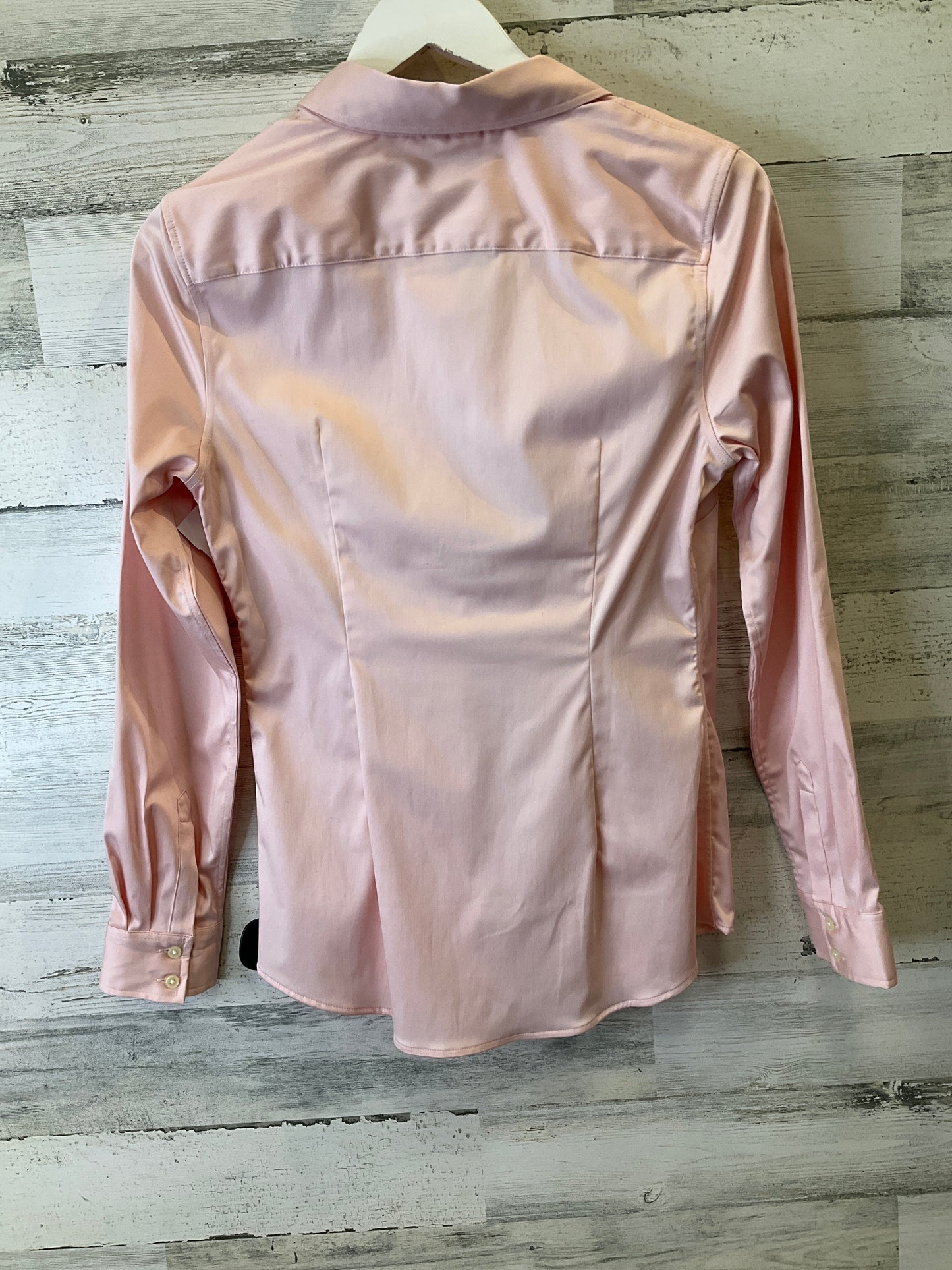 Top Long Sleeve By Banana Republic In Pink, Size: S