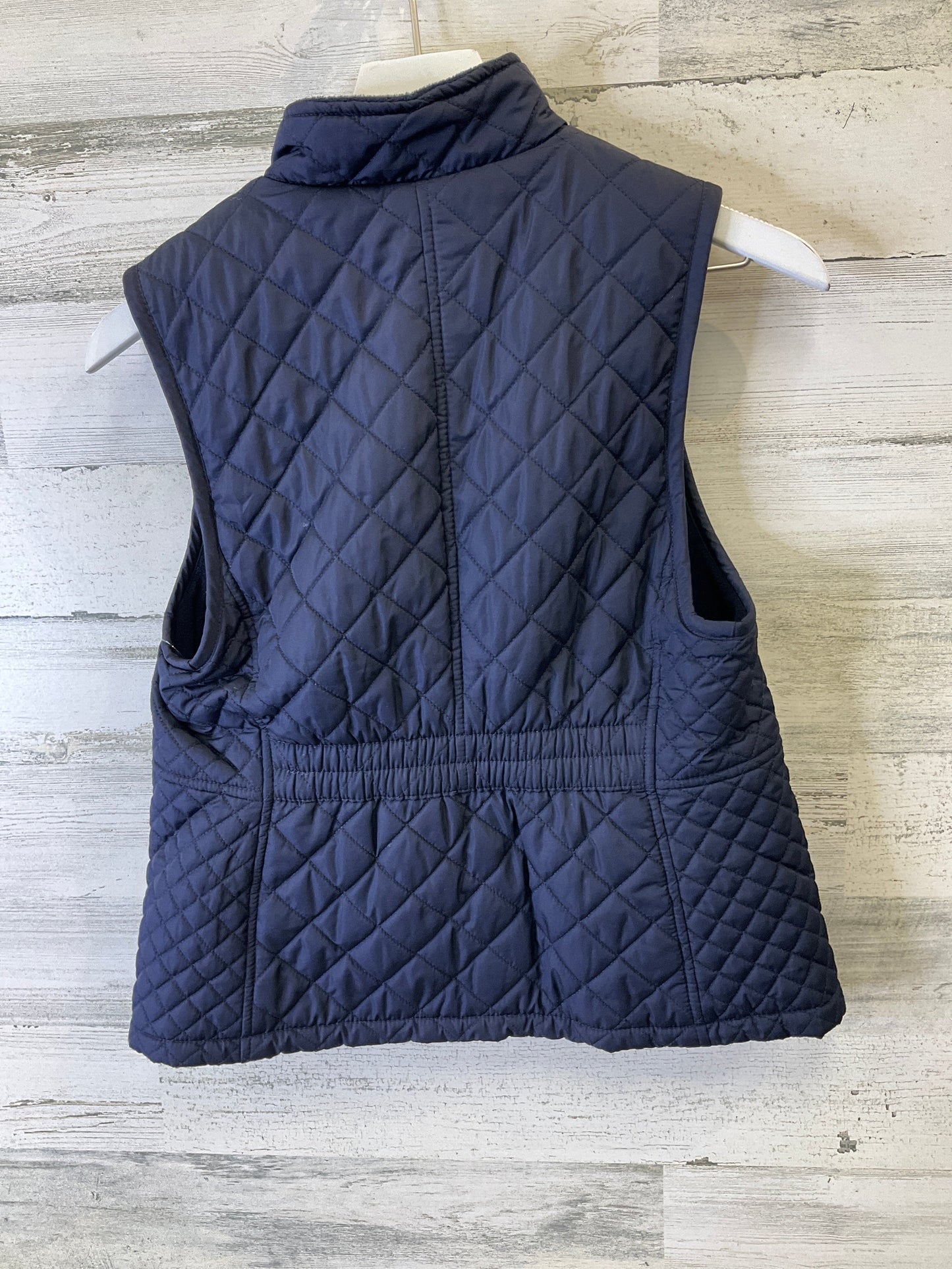 Vest Puffer & Quilted By Croft And Barrow In Blue, Size: Sp