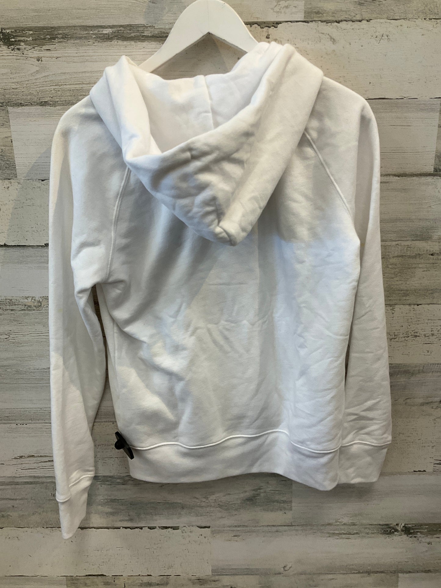 Sweatshirt Hoodie By Gap In White, Size: M