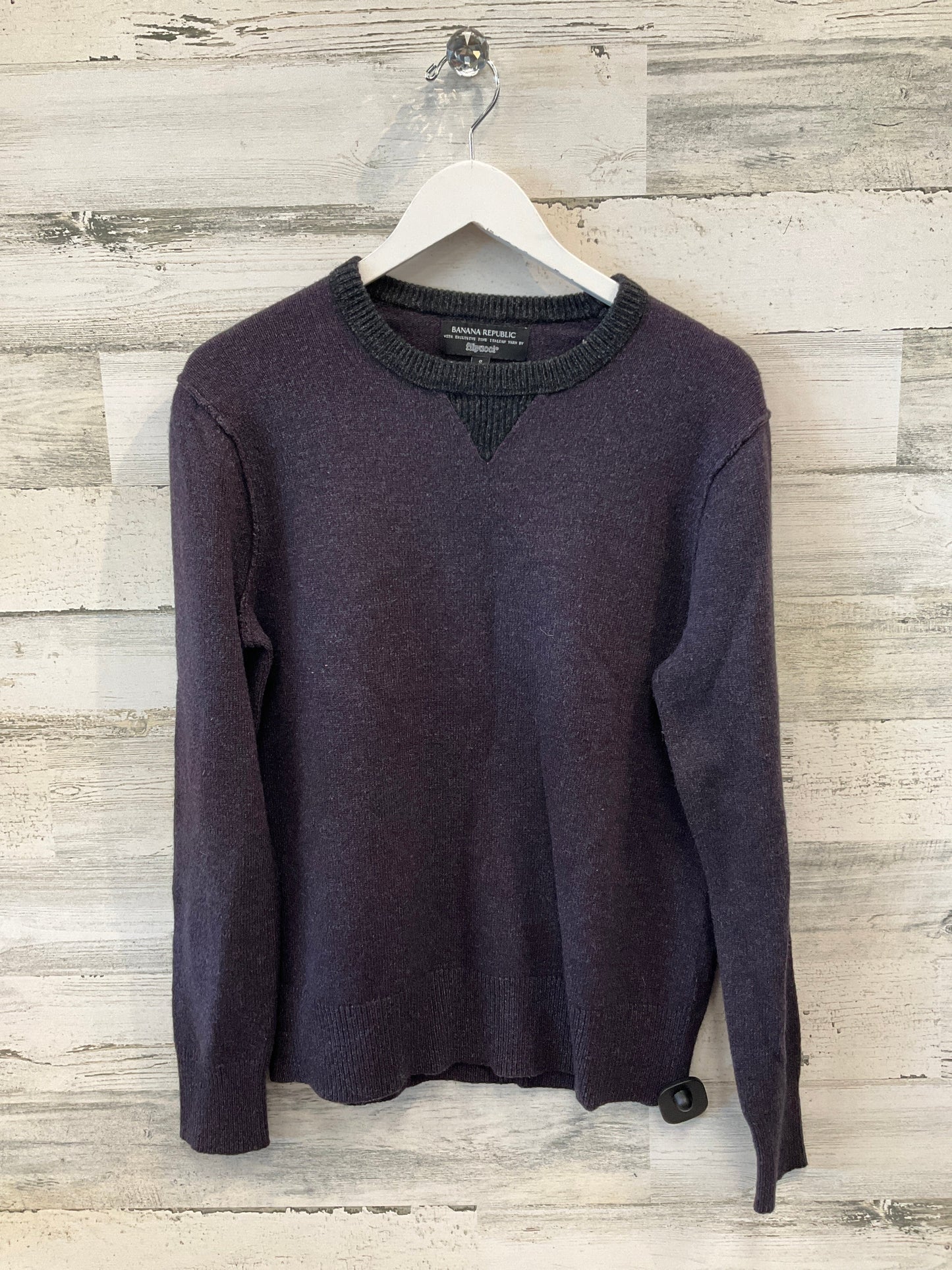 Sweater By Banana Republic In Purple, Size: S