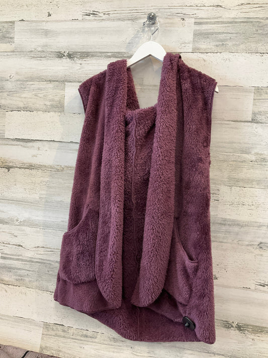 Vest Other By Zenana Outfitters In Purple, Size: L