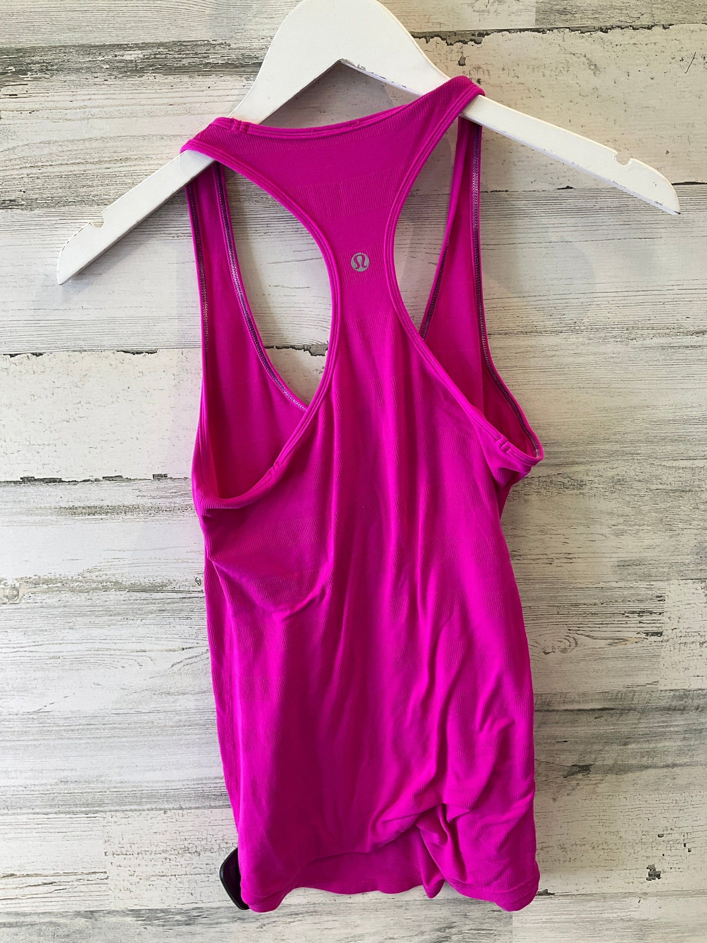 Athletic Tank Top By Lululemon In Pink, Size: 8