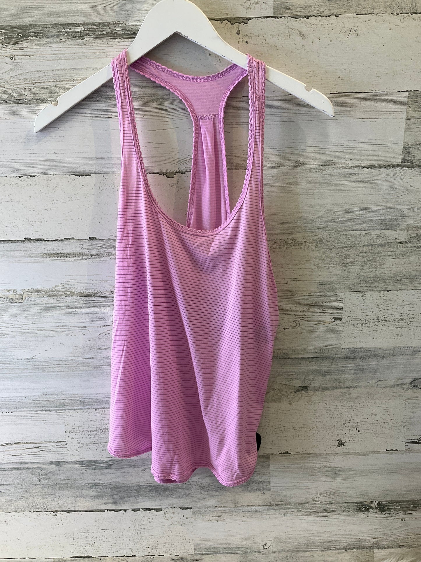 Athletic Tank Top By Lululemon In Pink, Size: 8