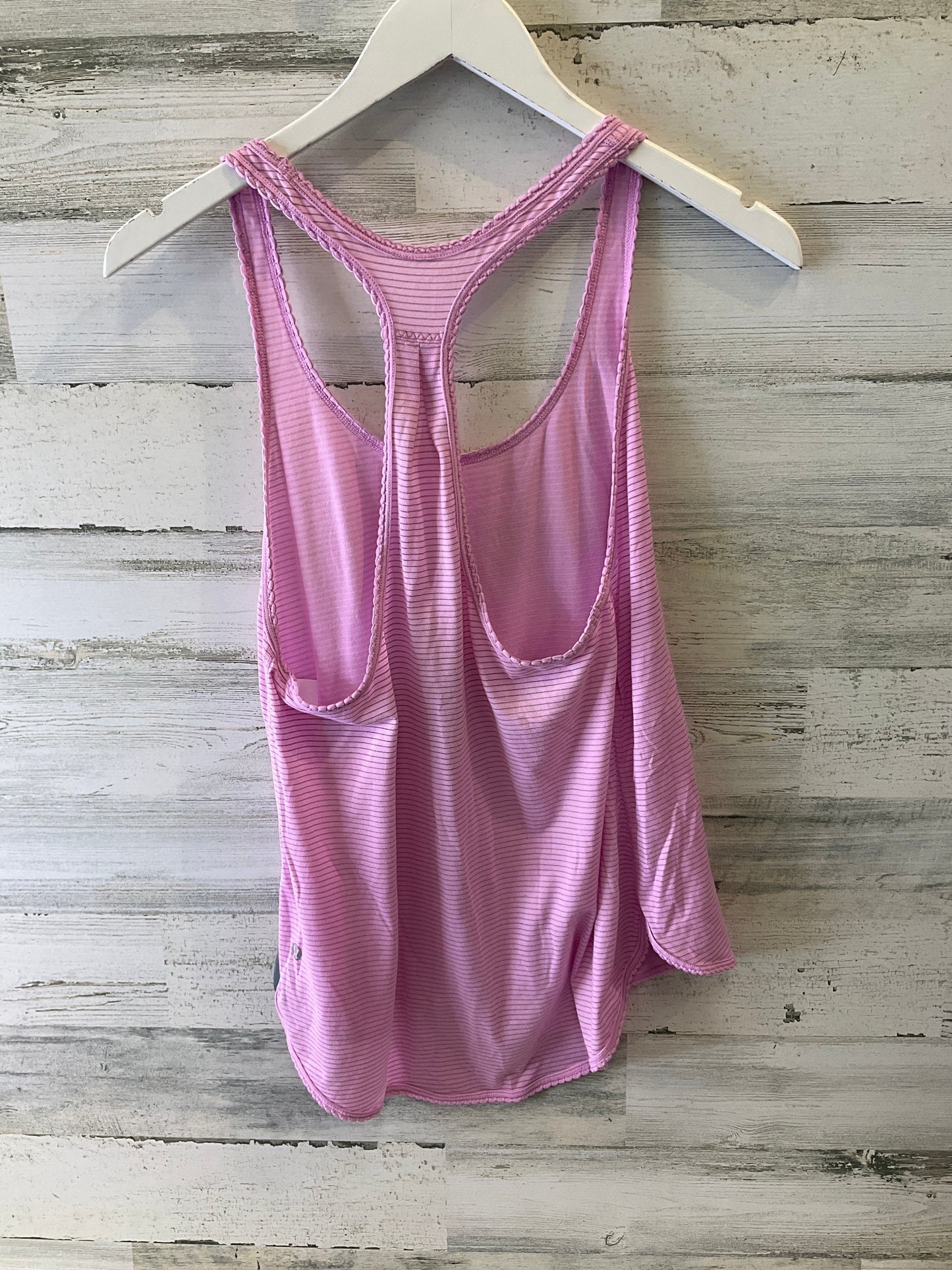 Athletic Tank Top By Lululemon In Pink, Size: 8