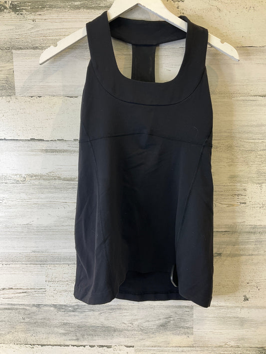 Athletic Tank Top By Lululemon In Black, Size: 8