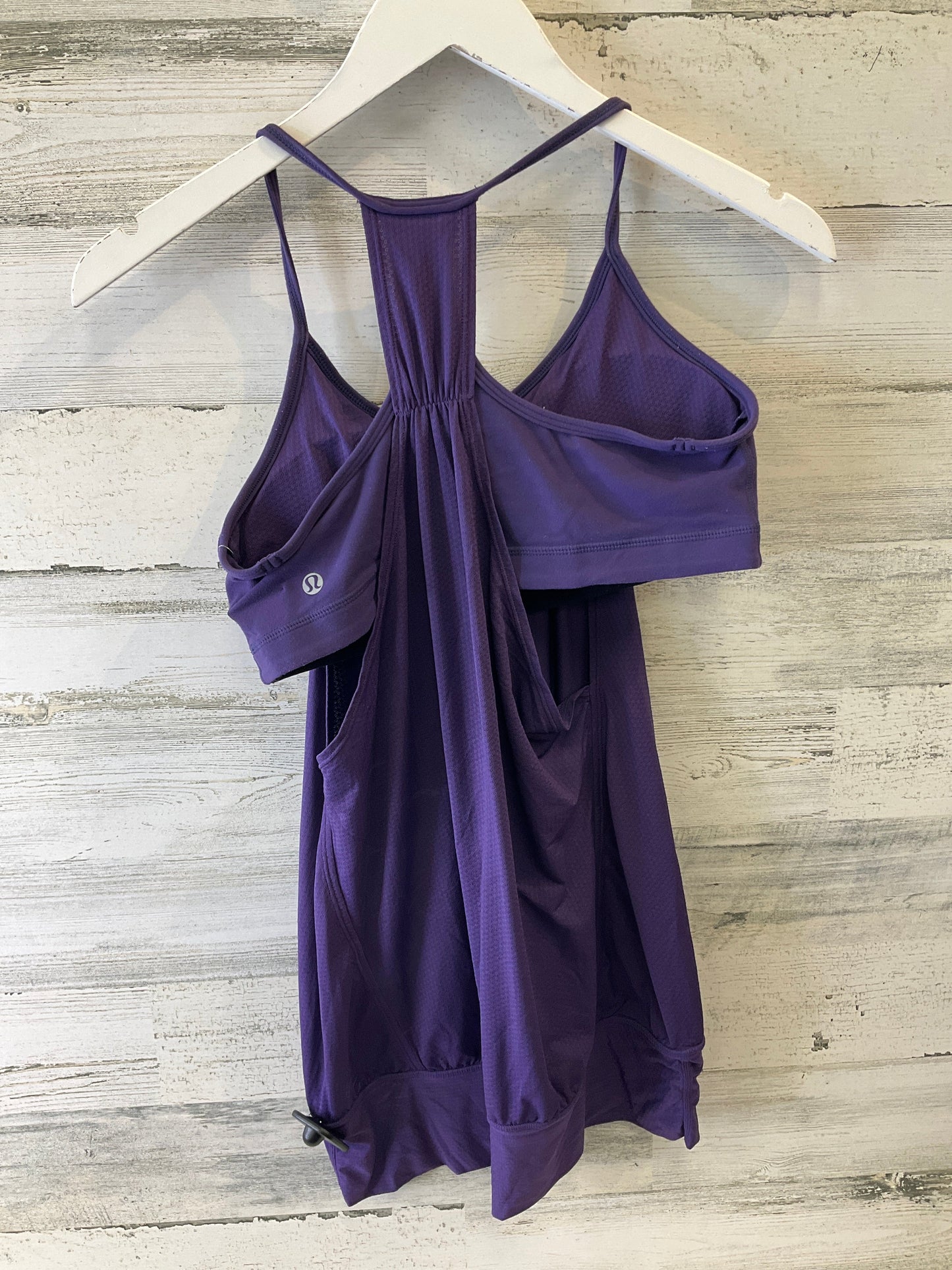 Athletic Tank Top By Lululemon In Purple, Size: 8