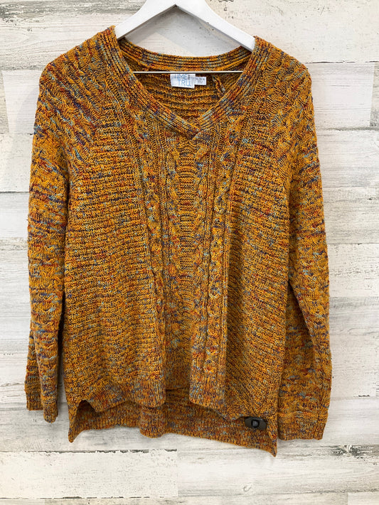 Sweater By Time And Tru In Orange, Size: Xl