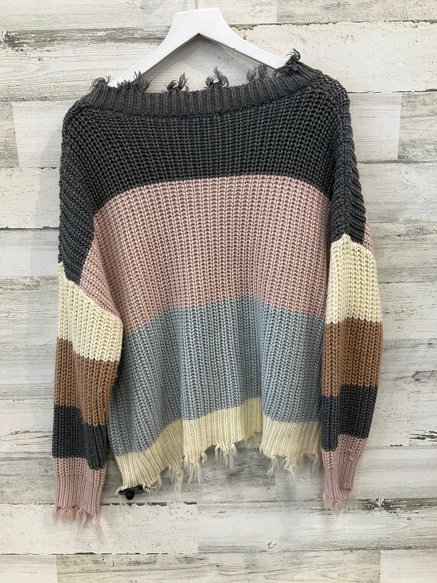 Sweater By Entro In Multi-colored, Size: L