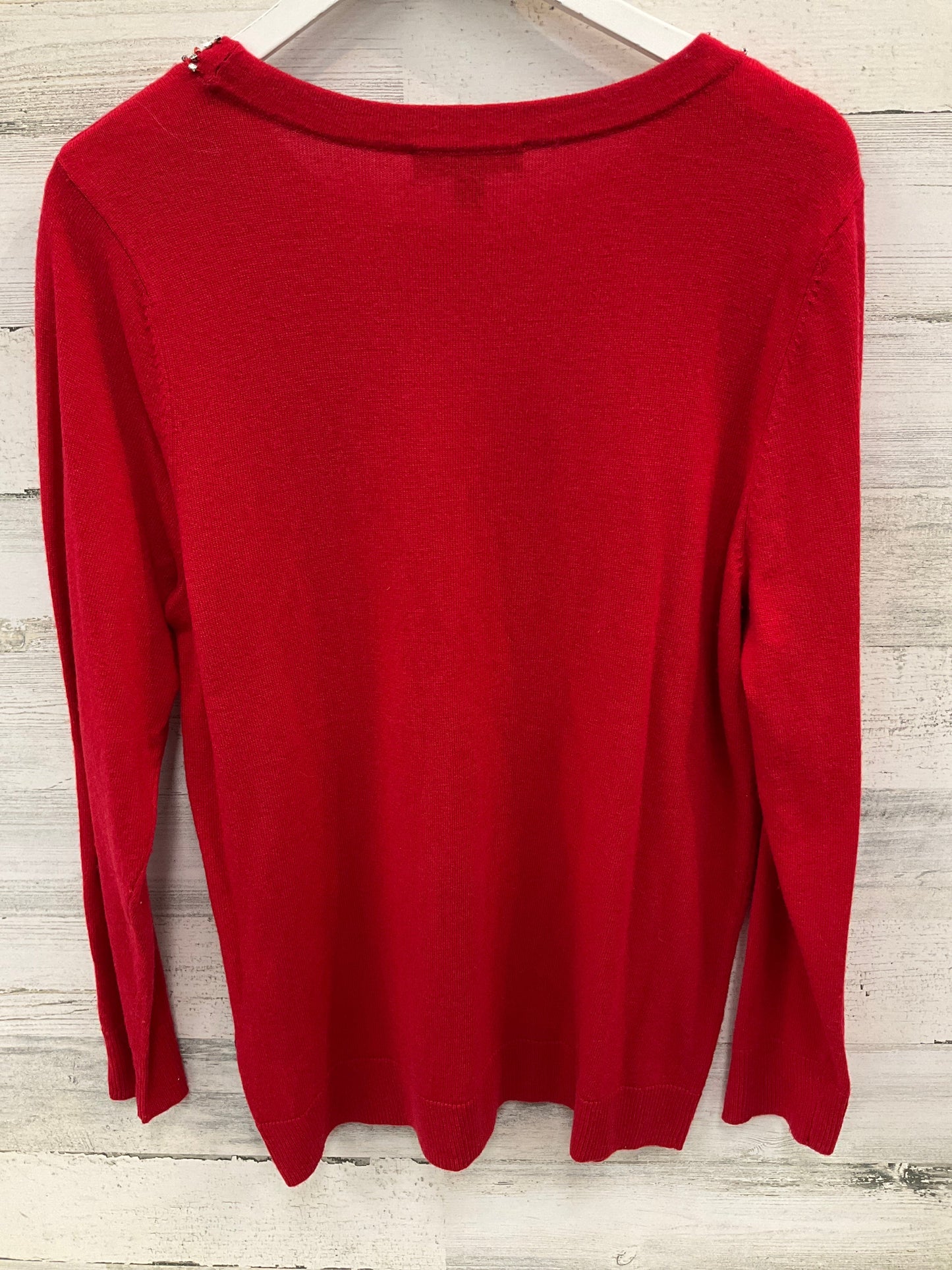 Sweater By Inc In Red, Size: Xl