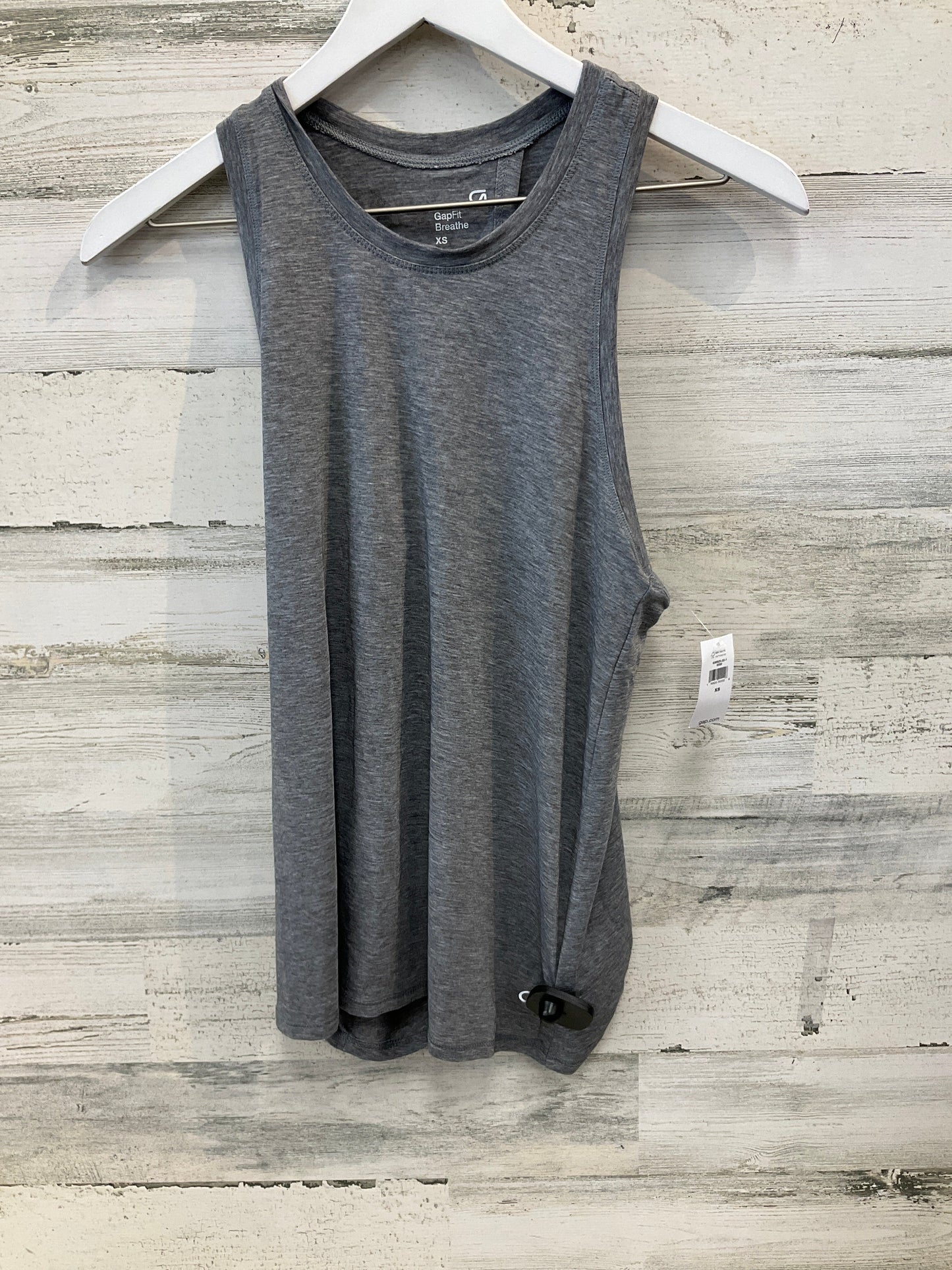 Athletic Tank Top By Gap In Grey, Size: Xs