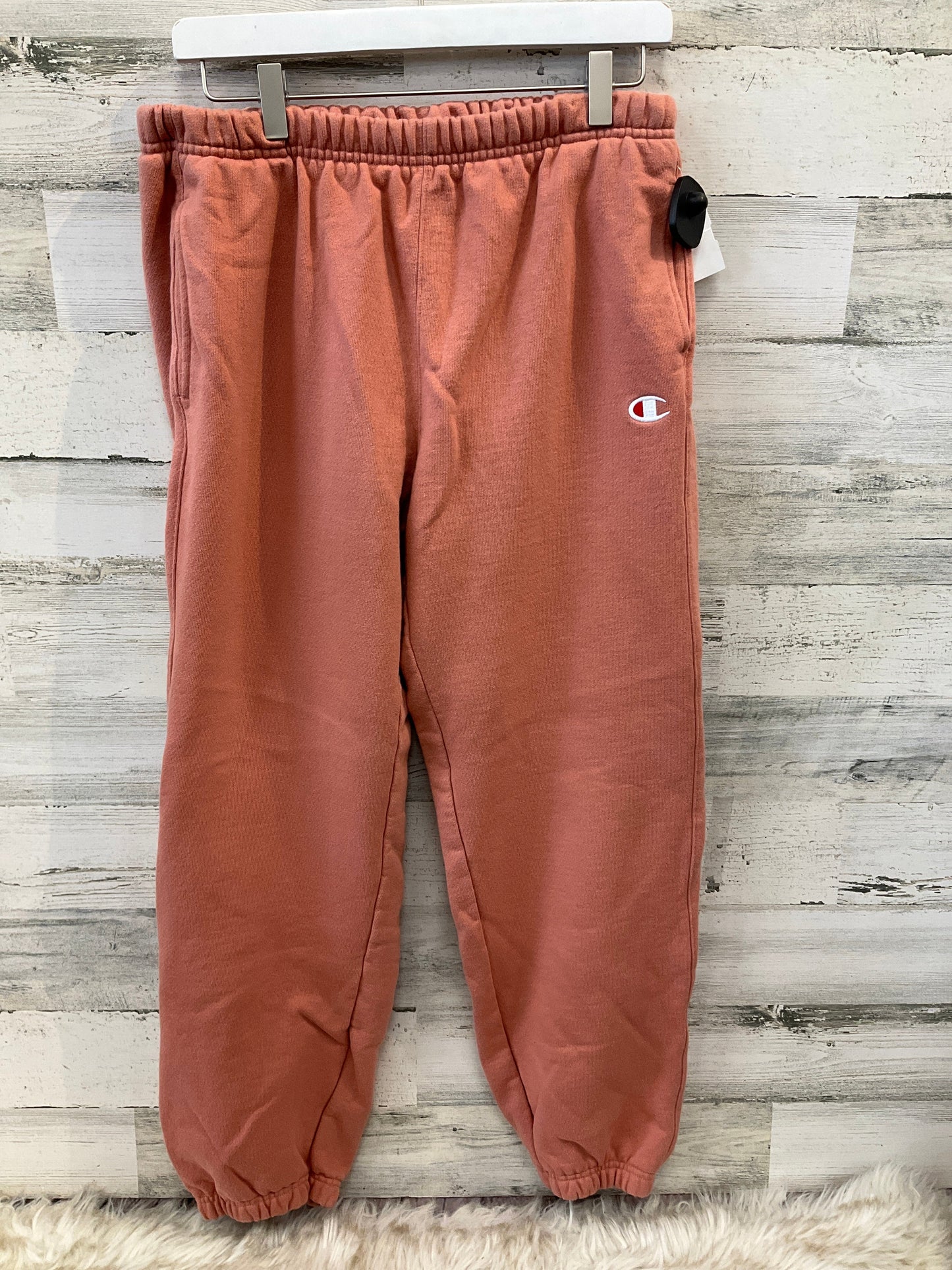 Pants Joggers By Champion In Peach, Size: L