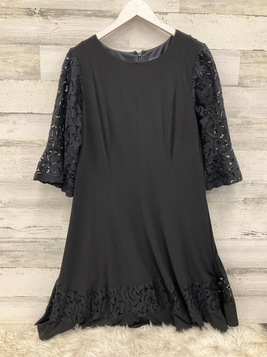 Dress Casual Midi By Jessica Howard In Black, Size: L