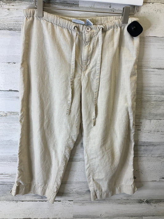 Capris By Sonoma In Beige, Size: 4petite