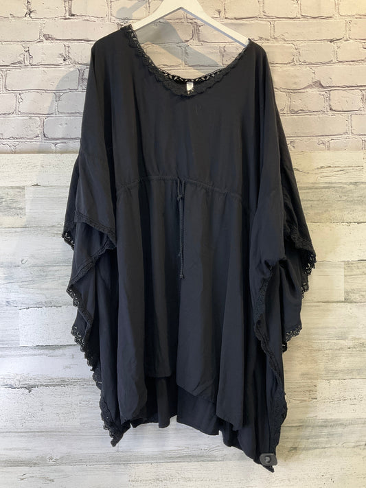 Black Swimwear Cover-up Clothes Mentor, Size 4x