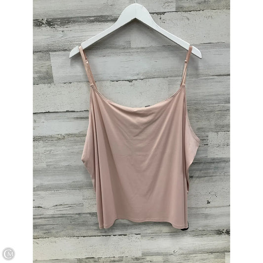 Tank Top By Coldwater Creek In Pink, Size: 3x