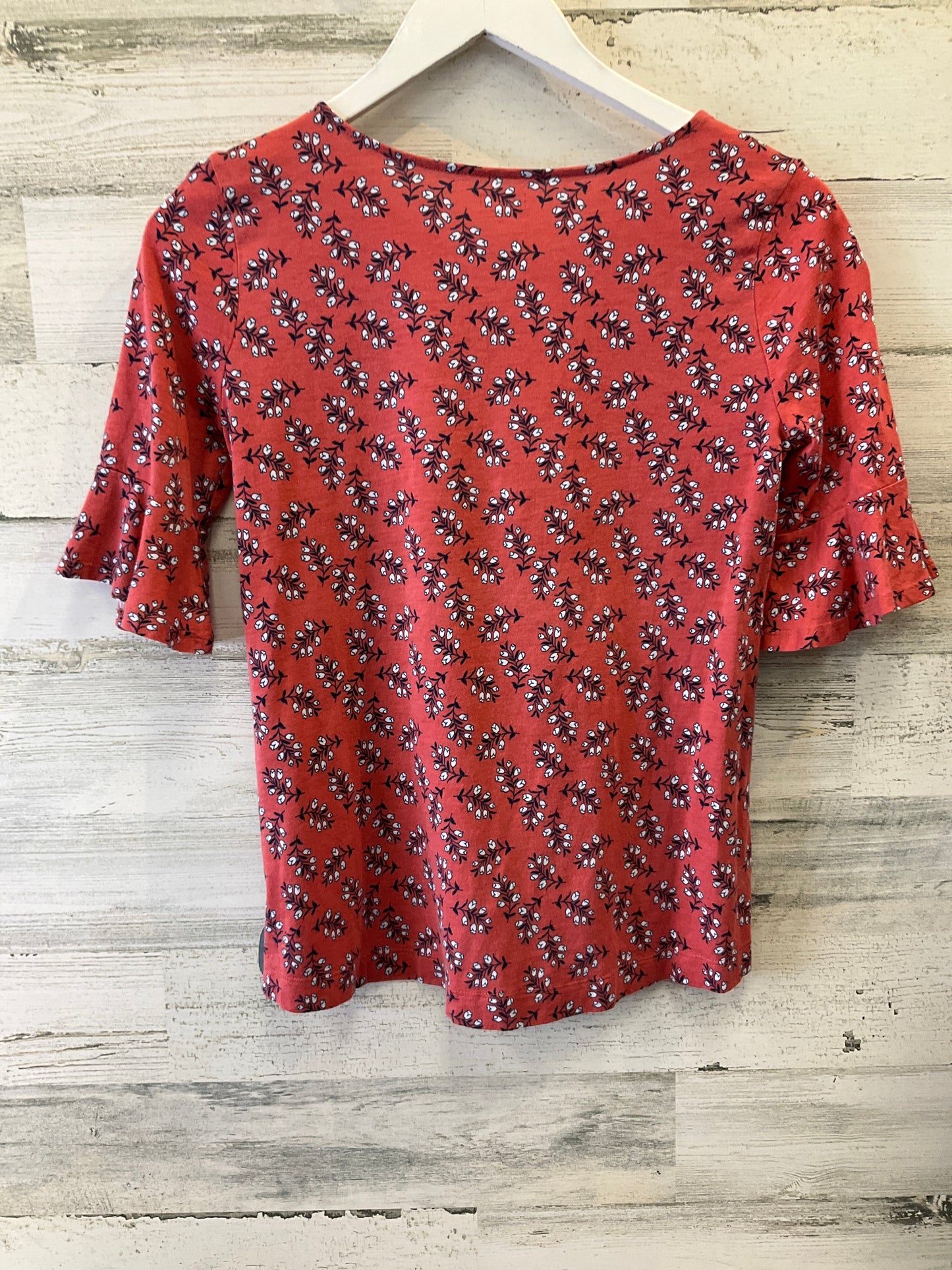 Peach Top Short Sleeve Loft, Size Xs