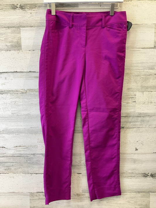 Pink Pants Cropped White House Black Market, Size 0