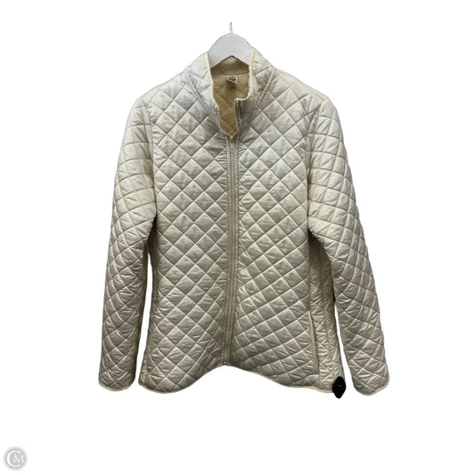 Jacket Puffer & Quilted By Prana In Cream, Size: Xl