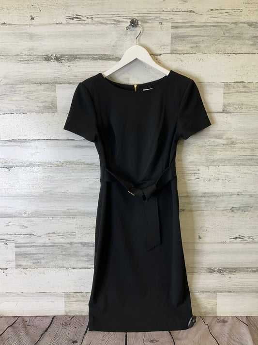 Dress Work By Calvin Klein In Black, Size: 4