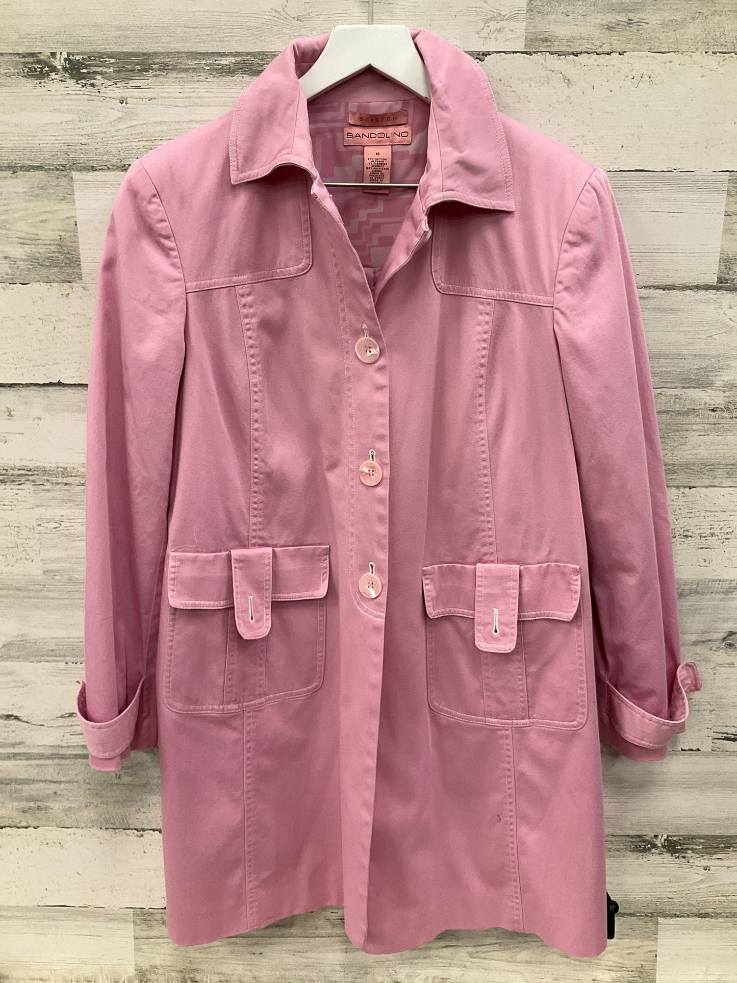 Jacket Other By Bandolino In Pink, Size: 6