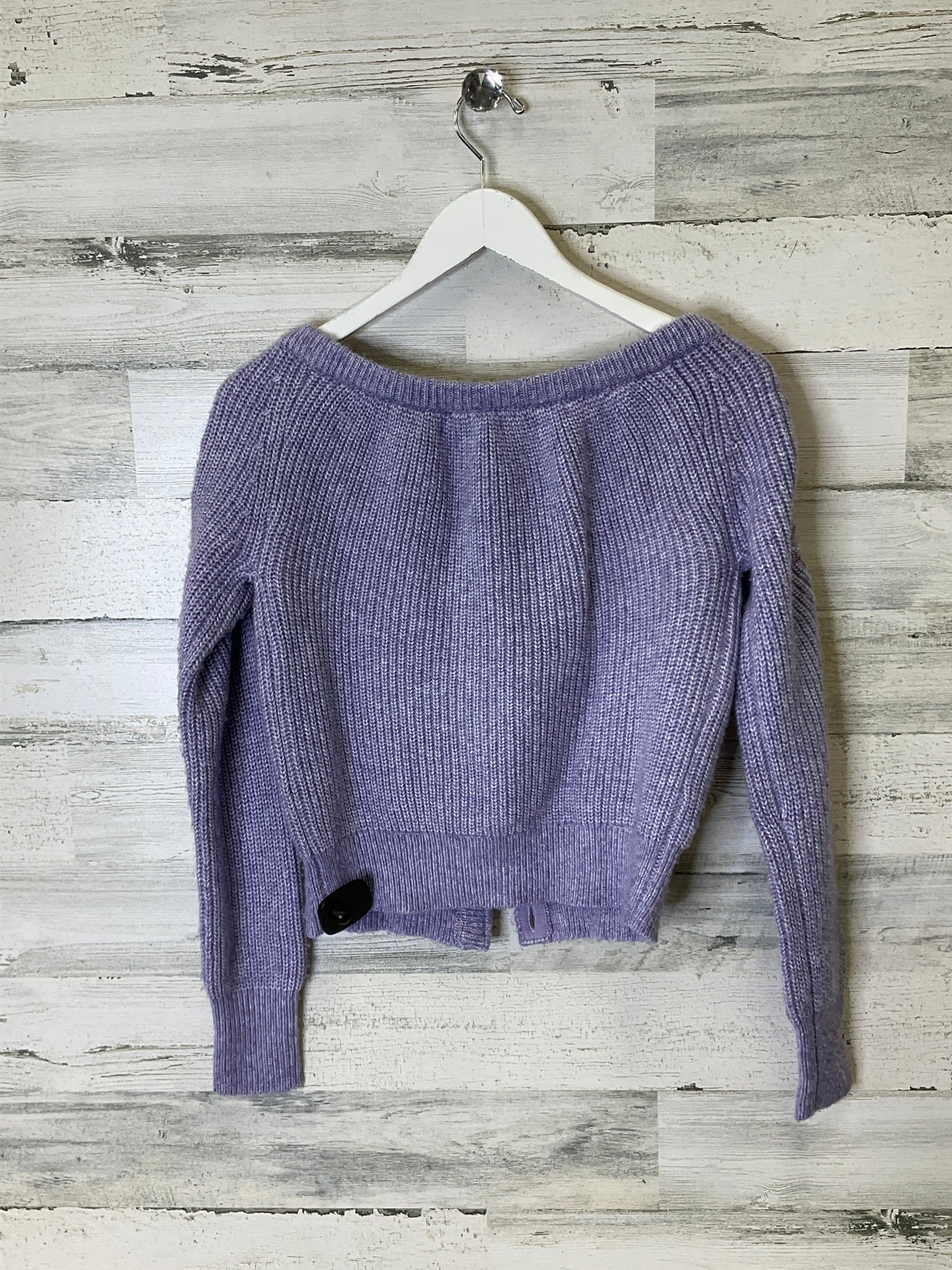 Cardigan By White House Black Market In Purple, Size: S