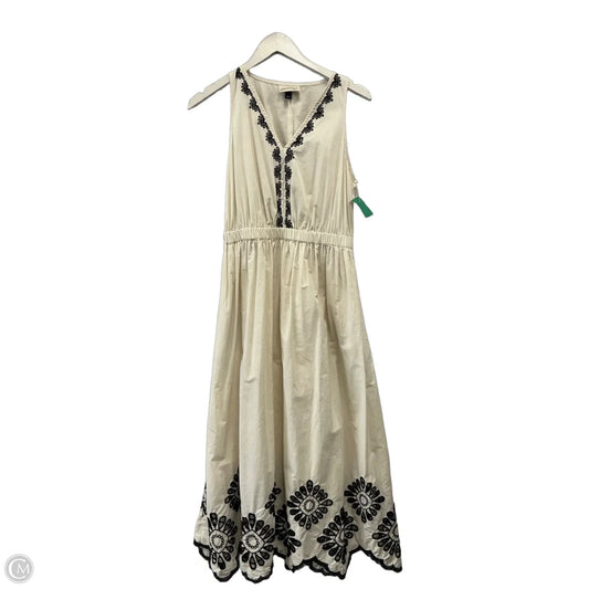 Dress Casual Maxi By A New Day In Cream, Size: S