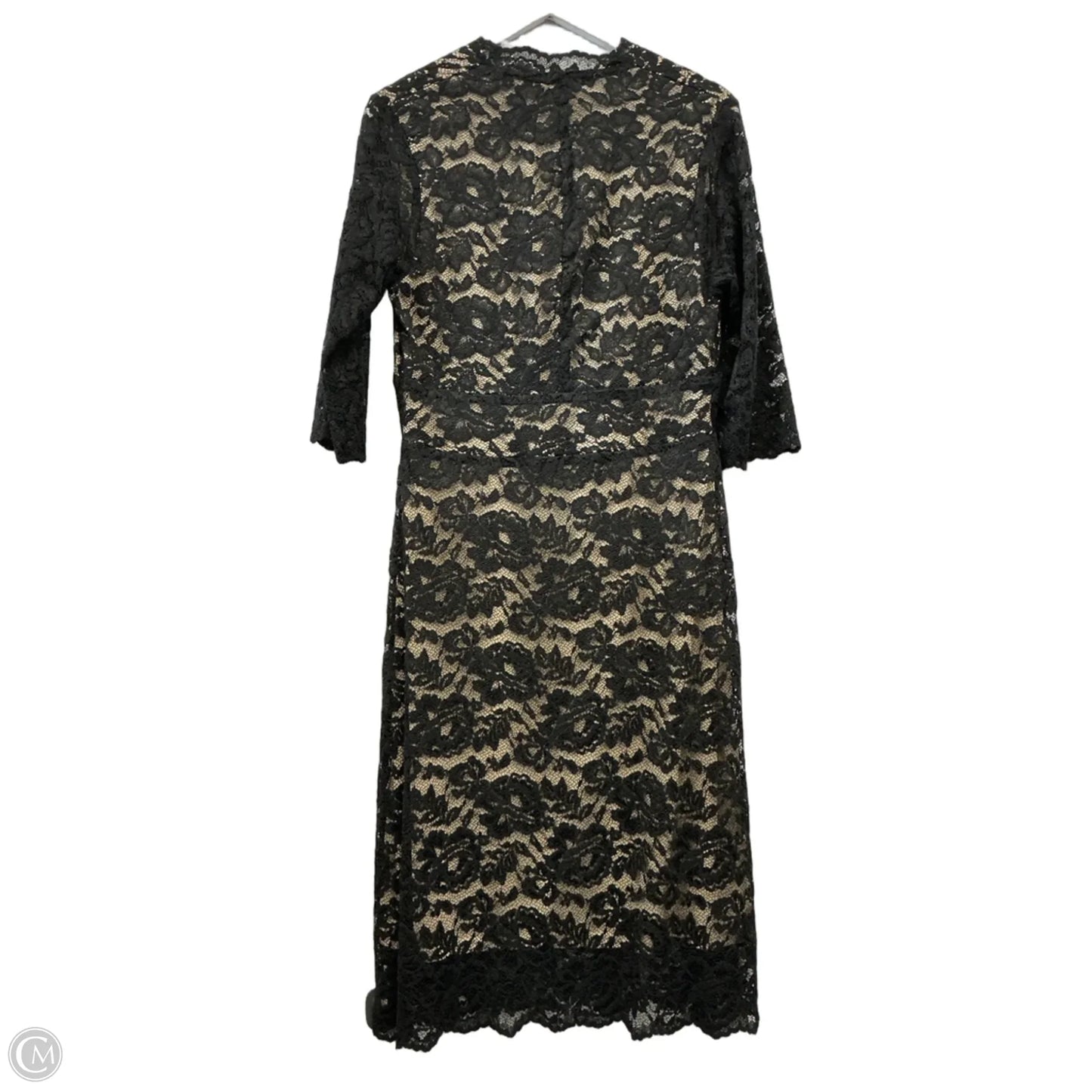Dress Casual Midi By Clothes Mentor In Black, Size: Xl