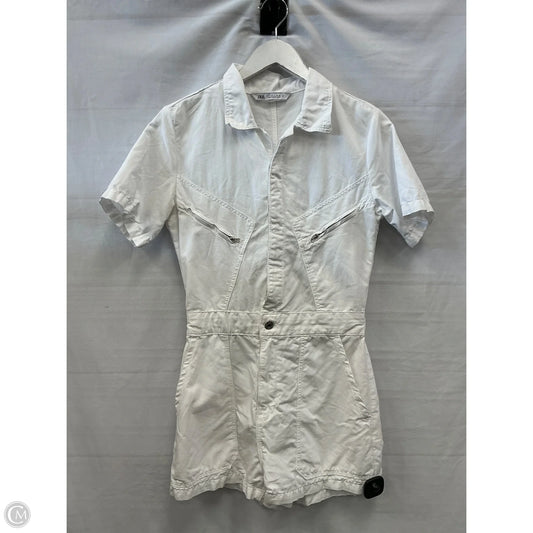 Romper By Zara In White, Size: S