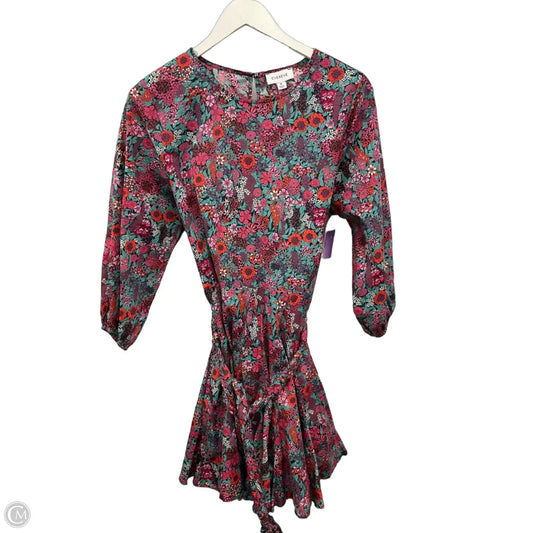 Dress Casual Midi By Evereve In Multi-colored, Size: M