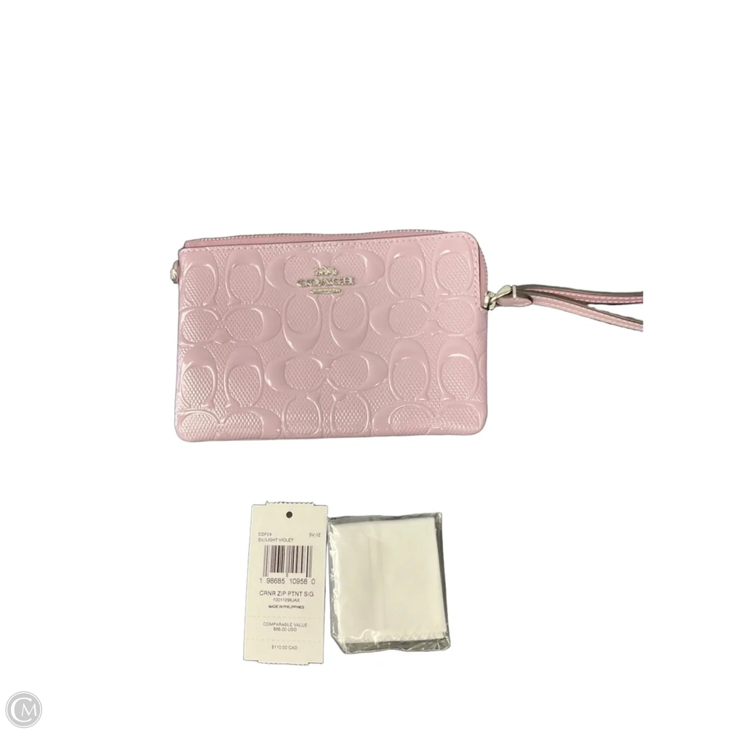 Wristlet Designer By Coach, Size: Small