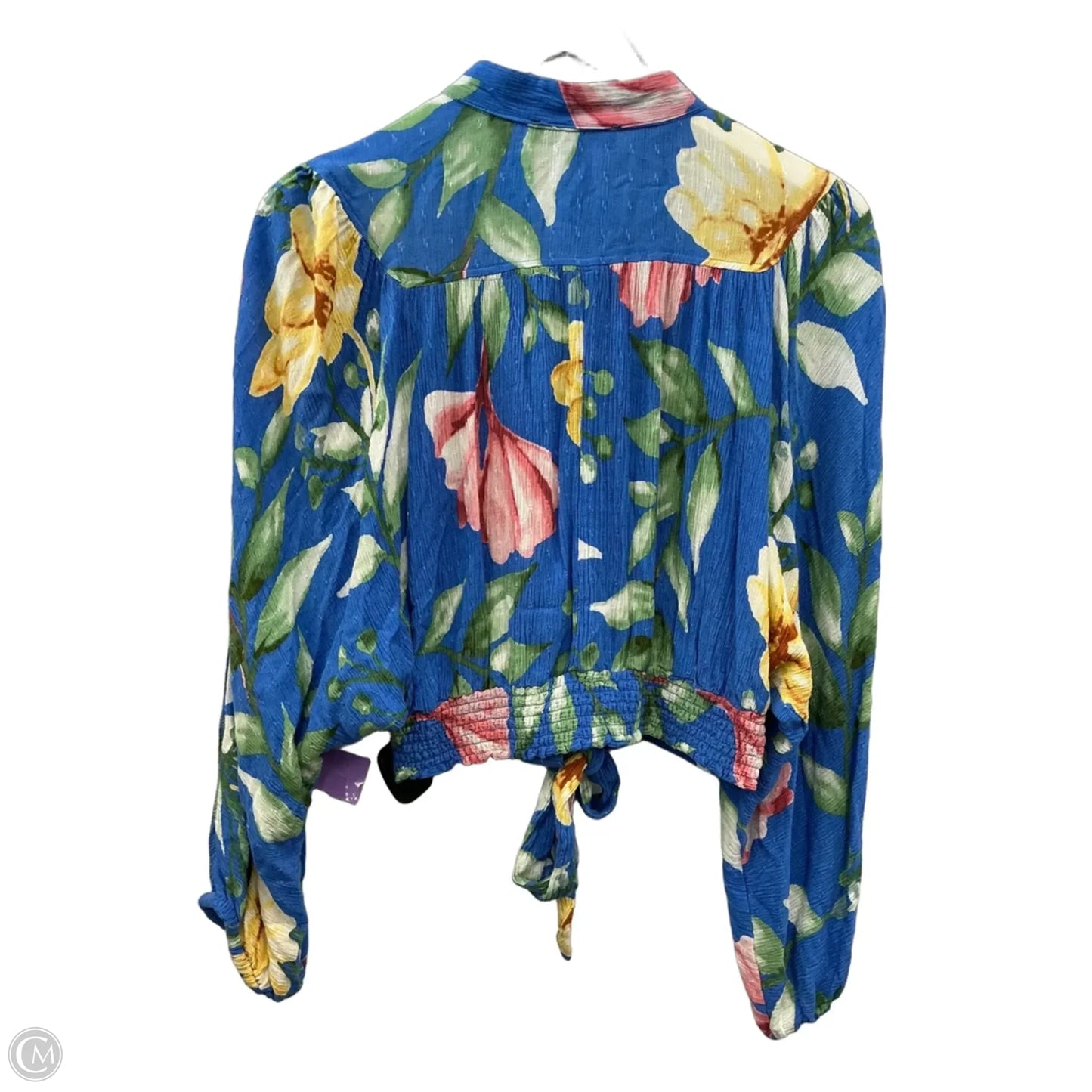 Top Long Sleeve By Rachel Roy In Blue, Size: L