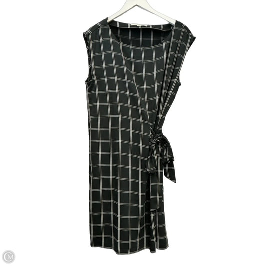 Dress Casual Midi By Loft In Black, Size: M