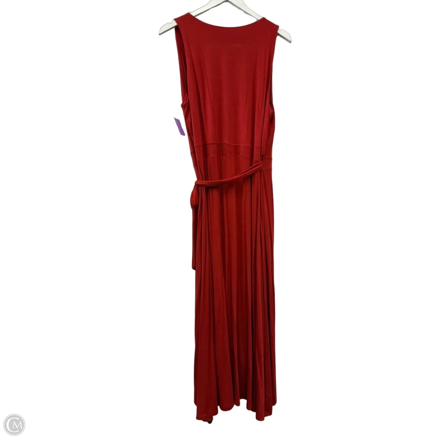 Dress Casual Maxi By Loft In Red, Size: L