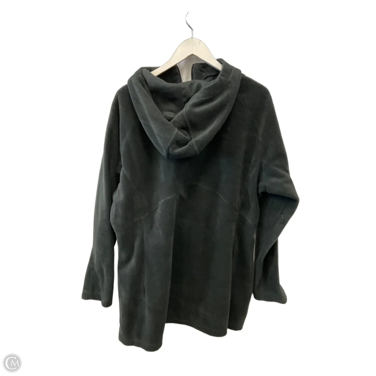 Jacket Fleece By Columbia In Grey, Size: 2x