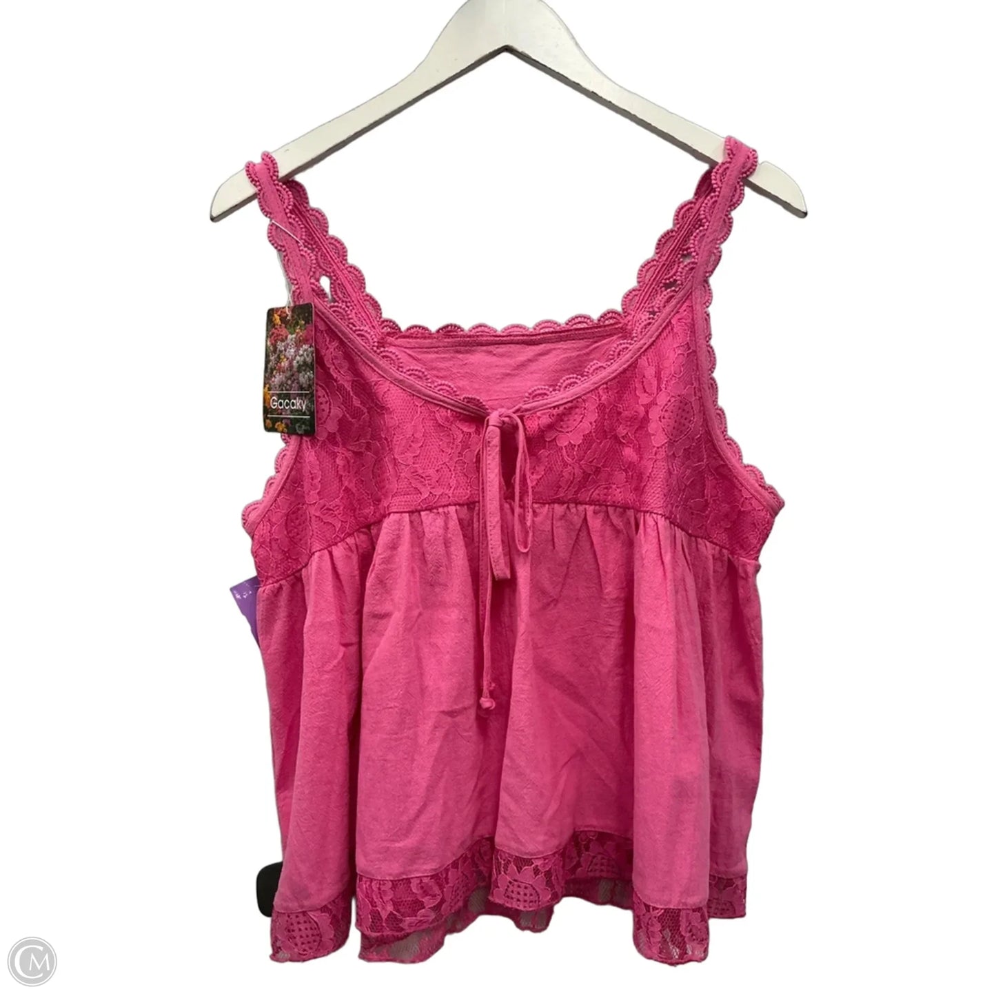 Top Sleeveless By Clothes Mentor In Pink, Size: S