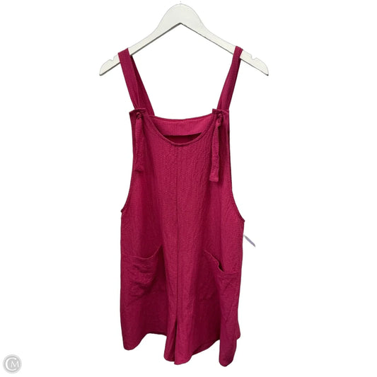 Romper By Emery Rose In Pink, Size: L