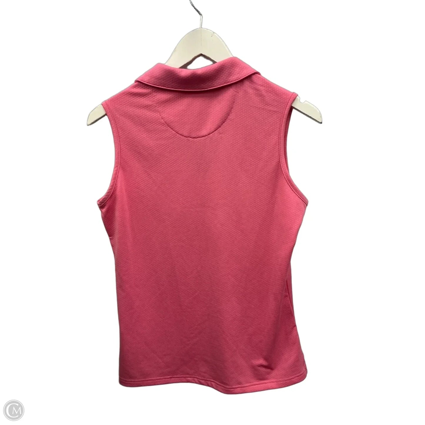 Athletic Tank Top By Pebble Beach In Pink, Size: M