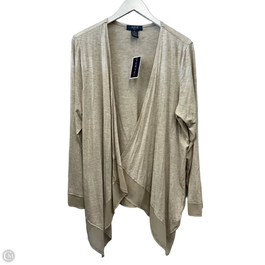 Cardigan By Verve In Grey, Size: Xl