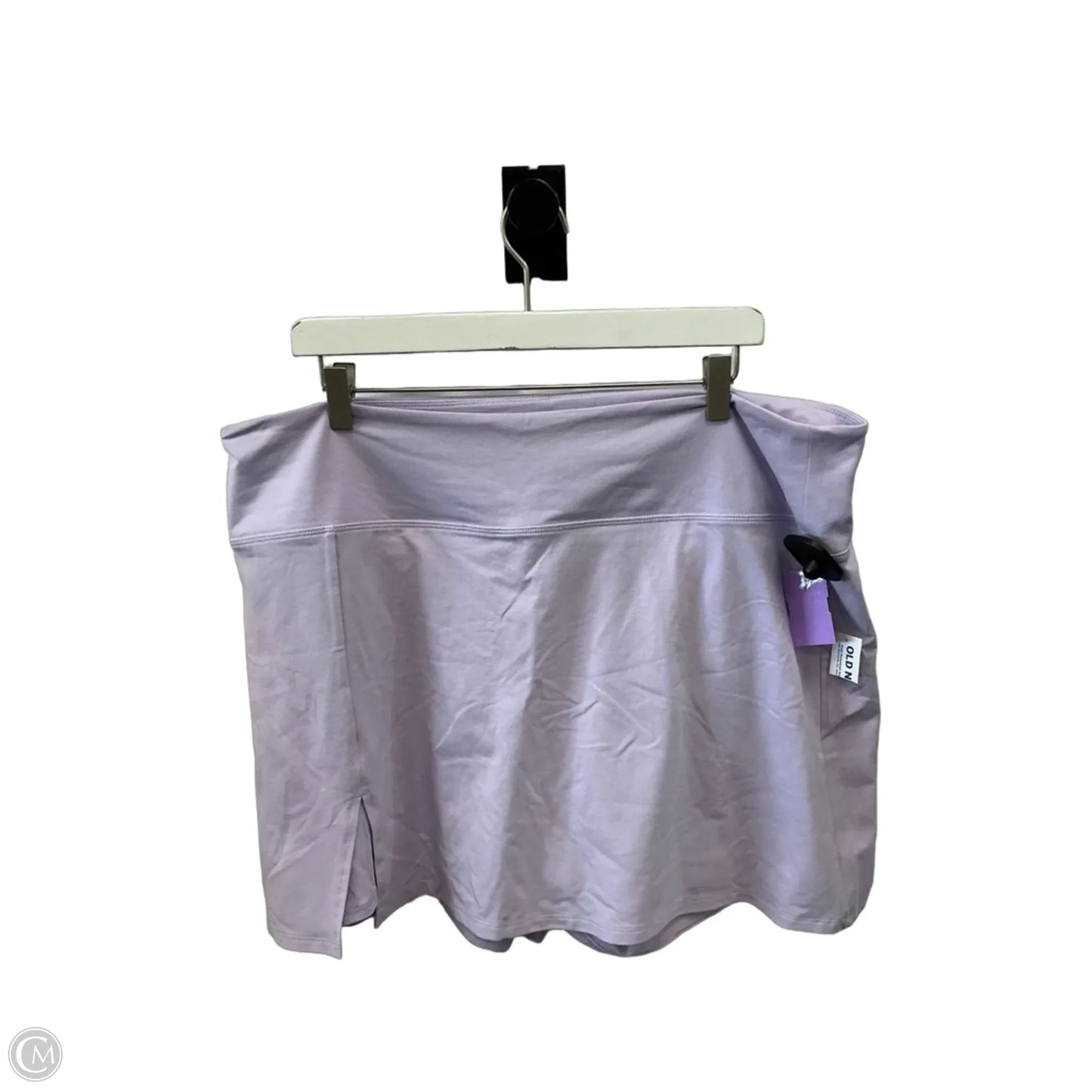 Athletic Skort By Old Navy In Purple, Size: Xxl