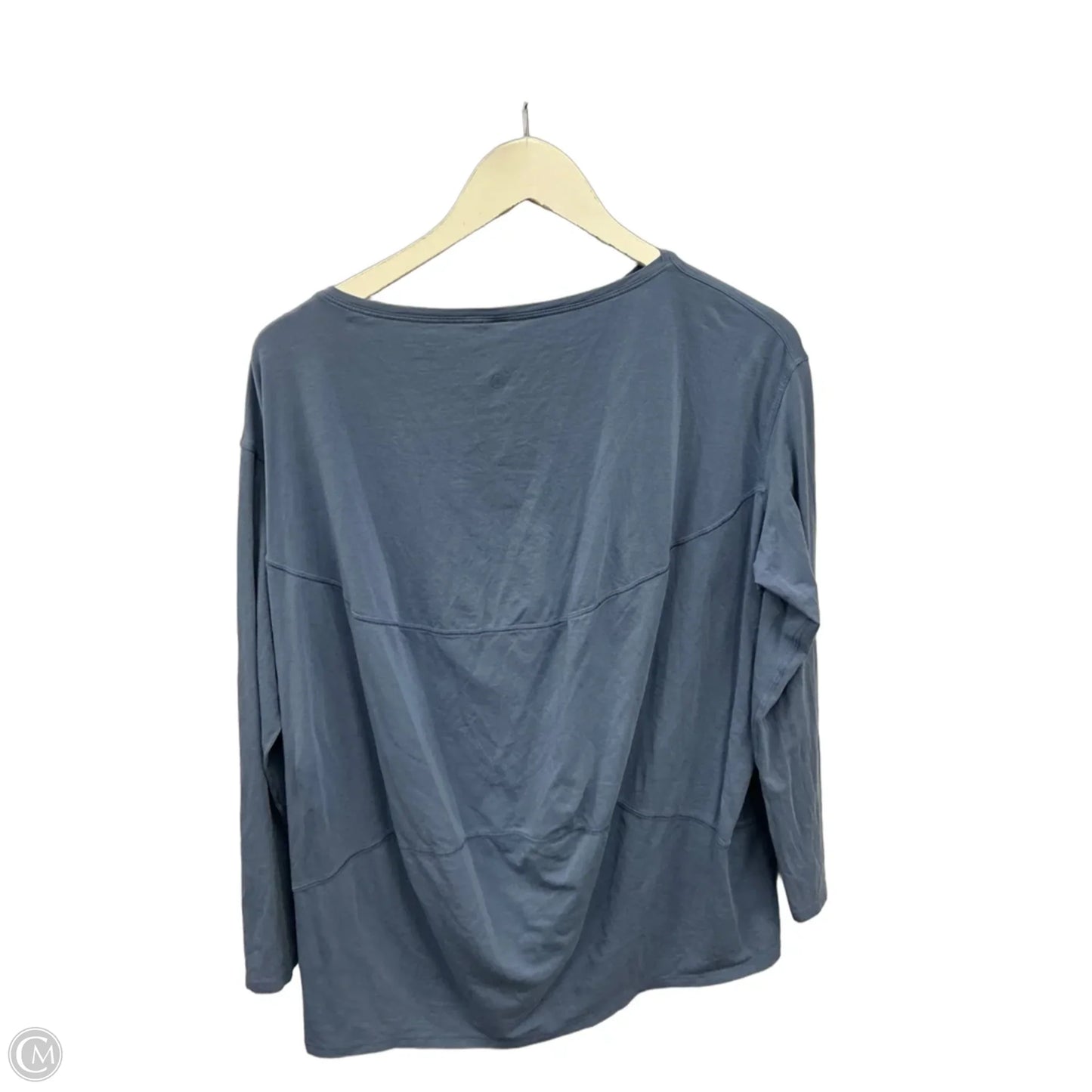 Athletic Top Long Sleeve Crewneck By Lululemon In Blue, Size: 10