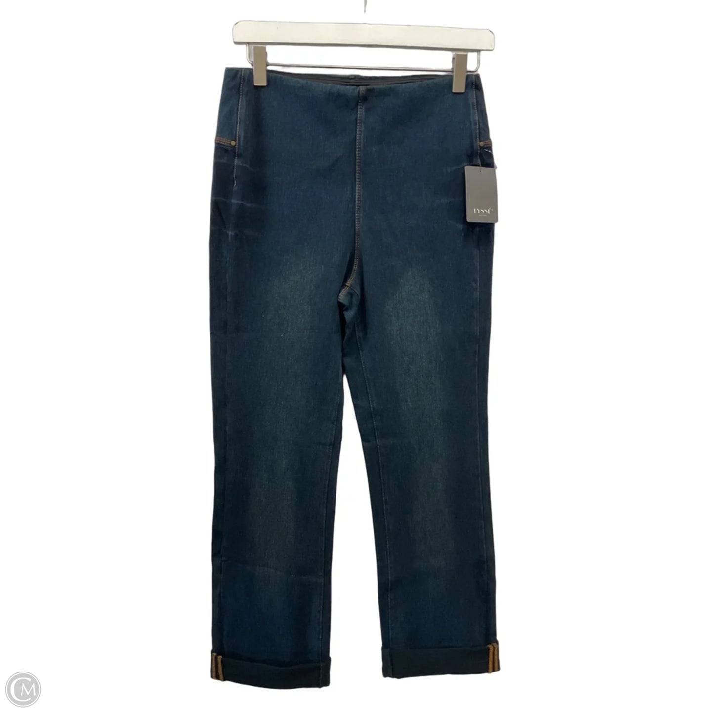 Jeans Straight By Lysse In Blue Denim, Size: 8